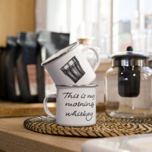 Taza esmaltada